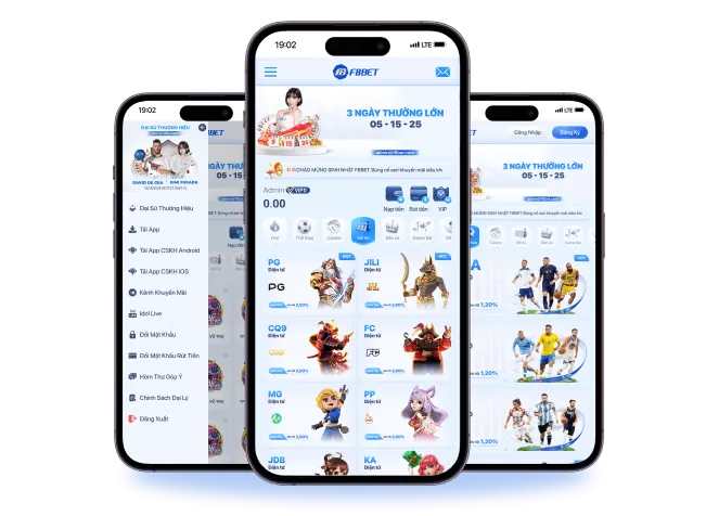 Kho game đa dạng bao gồm máy đánh bạc, bắn cá, cá cược thể thao trên ứng dụng bet168 nổ hũ